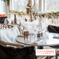 La Maison Louveciennes en chalet d'hiver, les photos