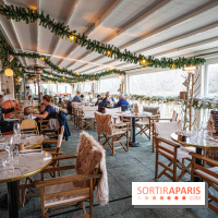 La Maison Louveciennes en chalet d'hiver, les photos