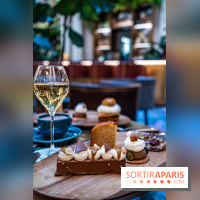 Le Tea Time - goûter de l'Hôtel du Louvre par Julien Delhome