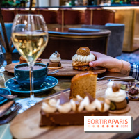 Le Tea Time - goûter de l'Hôtel du Louvre par Julien Delhome