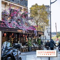 Les cafés fleuris de Paris