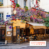 Les cafés fleuris de Paris