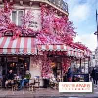 Les cafés fleuris de Paris