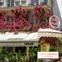 Les cafés fleuris de Paris