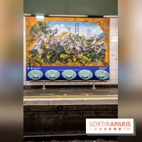 Horizon Forbidden West : l'exposition dans le métro parisien - nos photos