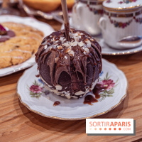 Le Jardin de Mademoiselle en mode Fête foraine sous la neige 