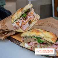 Toscanino, le restaurant de schiacciate en mode street food de la rue Mouffetard