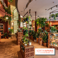 Le Café Vert du Printemps Haussmann 