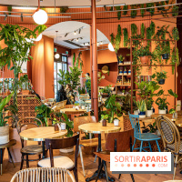 Le Café Vert du Printemps Haussmann 