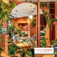 Le Café Vert du Printemps Haussmann 