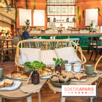 Le Café Vert du Printemps Haussmann 