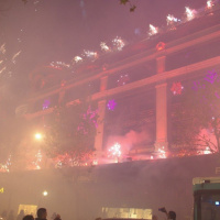 Illumination du Printemps Haussmann : Noël 2009