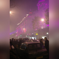 Illumination du Printemps Haussmann : Noël 2009