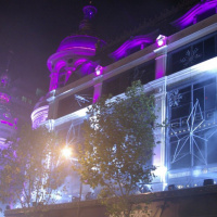 Illumination du Printemps Haussmann : Noël 2009