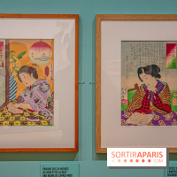 Exposition d'estampes Les Enfants de l'ère Meiji à la Maison de la Culture du Japon - nos photos