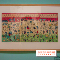 Exposition d'estampes Les Enfants de l'ère Meiji à la Maison de la Culture du Japon - nos photos