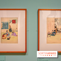 Exposition d'estampes Les Enfants de l'ère Meiji à la Maison de la Culture du Japon - nos photos