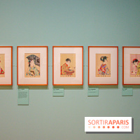 Exposition d'estampes Les Enfants de l'ère Meiji à la Maison de la Culture du Japon - nos photos