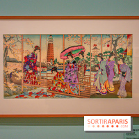 Exposition d'estampes Les Enfants de l'ère Meiji à la Maison de la Culture du Japon - nos photos
