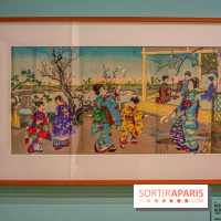 Exposition d'estampes Les Enfants de l'ère Meiji à la Maison de la Culture du Japon - nos photos
