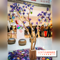 Les bouteilles à la mer, l'exposition poétique et florale autour de la pollution à Beaugrenelle