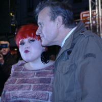 Le BHV illuminé par Beth Ditto et Jean-Charles de Castelbajac - Noël 2009