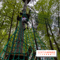 Aventure Floreval, l'accrobranche canon aux portes de Paris