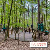Aventure Floreval, l'accrobranche canon aux portes de Paris