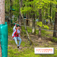 Aventure Floreval, l'accrobranche canon aux portes de Paris