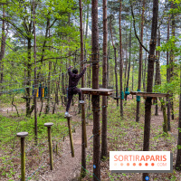 Aventure Floreval, l'accrobranche canon aux portes de Paris