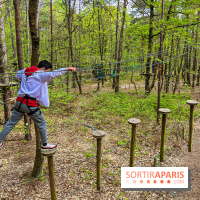 Aventure Floreval, l'accrobranche canon aux portes de Paris