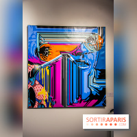 Pop Corn Time, nos photos de l'exposition de toiles et de NFT à la galerie Goldshteyn-Saatort