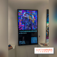 Pop Corn Time, nos photos de l'exposition de toiles et de NFT à la galerie Goldshteyn-Saatort