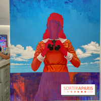 Pop Corn Time, nos photos de l'exposition de toiles et de NFT à la galerie Goldshteyn-Saatort