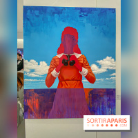 Pop Corn Time, nos photos de l'exposition de toiles et de NFT à la galerie Goldshteyn-Saatort