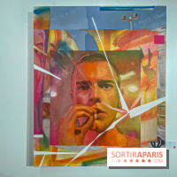 Pop Corn Time, nos photos de l'exposition de toiles et de NFT à la galerie Goldshteyn-Saatort