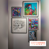 Pop Corn Time, nos photos de l'exposition de toiles et de NFT à la galerie Goldshteyn-Saatort