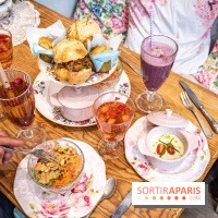 Le brunch du Jardin de Mademoiselle, les photos du menu