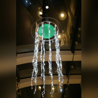 Illumination du Forum des Halles par Samuel Le Bihan