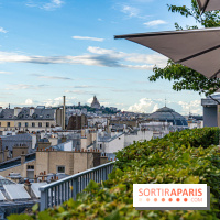 Le jardin estival sur les terrasses du cheval Blanc