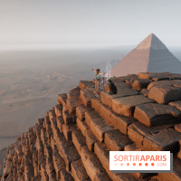 L'Horizon de Khéops, un voyage immersif au cœur d'une pyramide à vivre à l'Institut du monde arabe