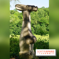 Le jardin de sculptures de la Dhyus, un lieu insolite en Île-de-France
