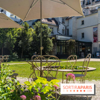 Le Café Renoir au sein du Jardin Renoir du Musée Montmartre 2022