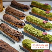 Pâtisserie Pages Blanches, éclairs