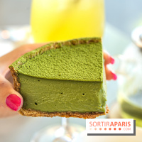 Pâtisserie Pages Blanches, flan matcha