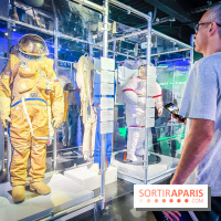 Up to space : devenez un astronaute avec l'exposition du musée de l'Air et de l'Espace, nos photos