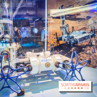 Up to space : devenez un astronaute avec l'exposition du musée de l'Air et de l'Espace, nos photos