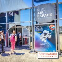 Up to space : devenez un astronaute avec l'exposition du musée de l'Air et de l'Espace, nos photos