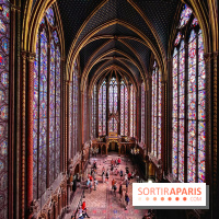 La Sainte-Chapelle et ses 1113 vitraux, un véritable joyau gothique à Paris