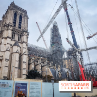 Visuels Paris - Notre-Dame travaux flèche
